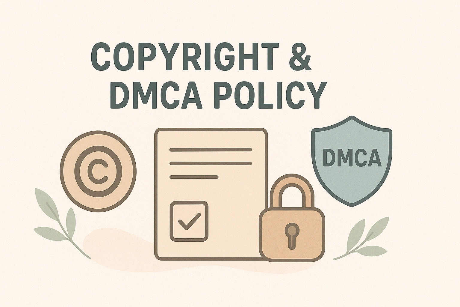 Copyright & DMCA Policy